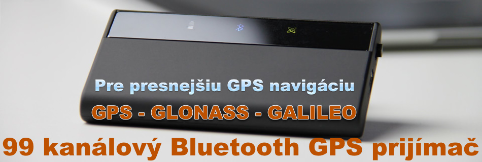 99k Bluetooth GPS/GLONASS/GALILEO prijímač