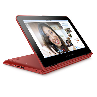 HP Pavilion x360 11-k004nc red