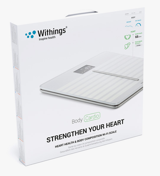 Withings Body Cardio Heart & Body Composition Wi-Fi scale white