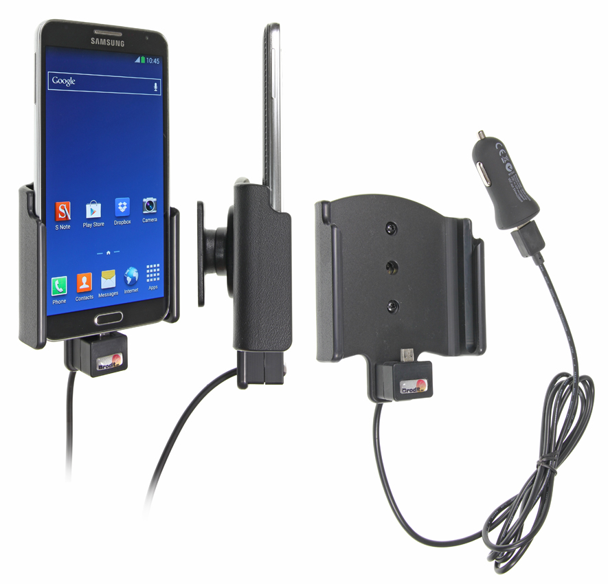 Aktívny držiak pre Samsung Galaxy Note 3 Neo N7505 USB+CL