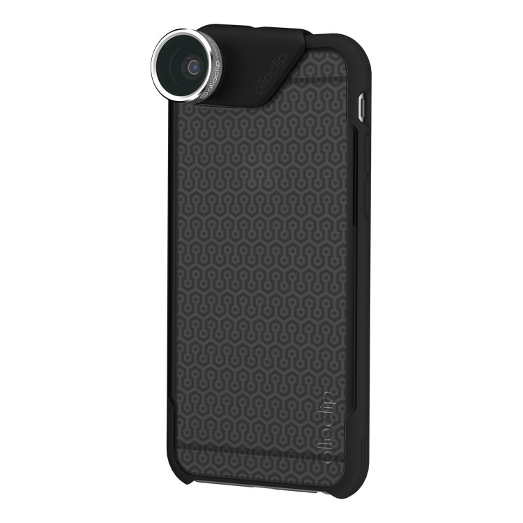 olloclip 4in1 lens system + olloCase black pre iPhone 6/6S