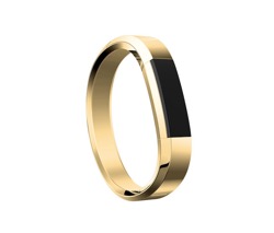 Fitbit Alta HR Metal Bracelet Gold - náhradný kovový náramok