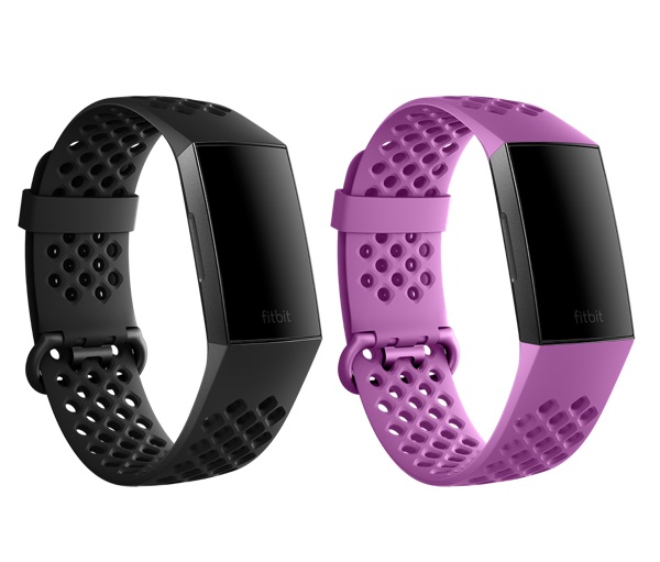 Fitbit Charge 3 Sport Band - náhradný športový náramok