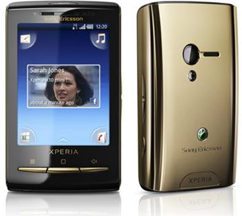 Sony Ericsson Xperia X10 mini Gold