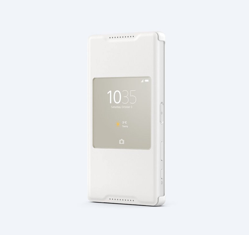 Sony Style Cover Window pre Xperia Z5 White