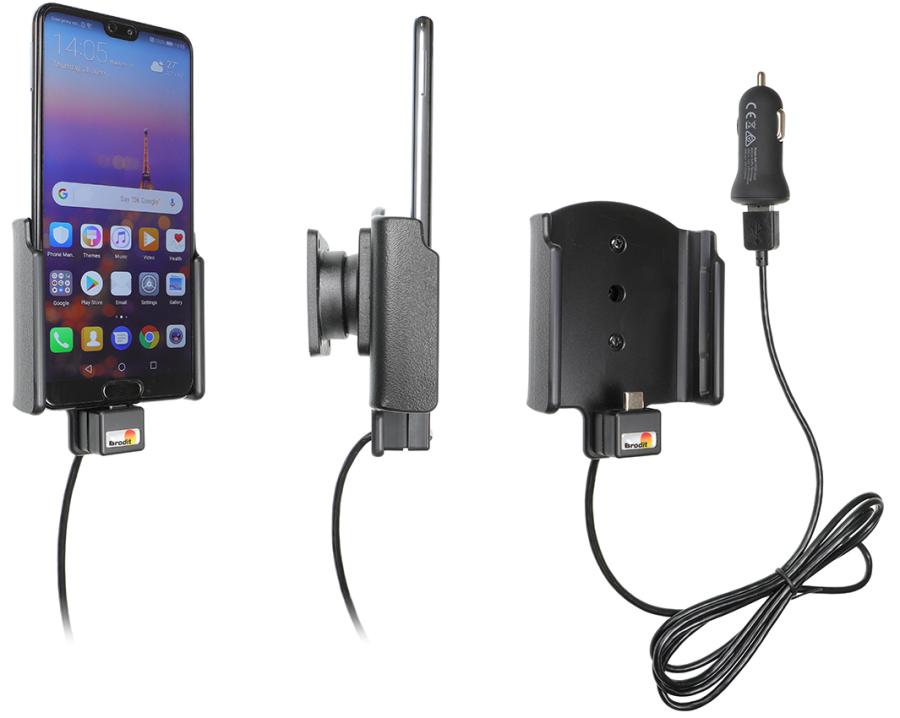 Aktívny držiak pre Huawei P20 USB+CL