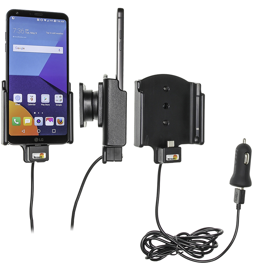 Aktívny držiak pre LG G6 USB+CL