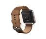 Fitbit Blaze Leather Band + Frame - náhradný kožený náramok