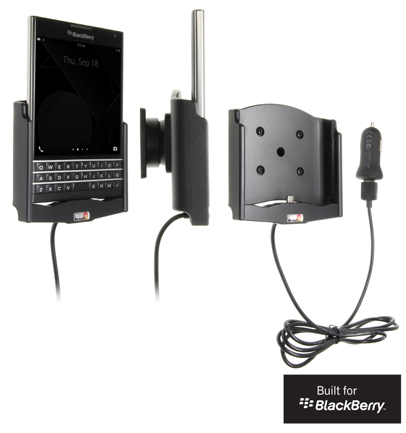 Aktívny držiak pre BlackBerry Passport USB+CL