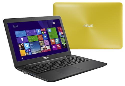 ASUS K555LN yellow