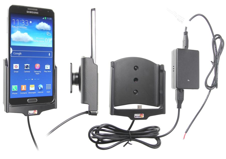 Aktívny držiak pre Samsung Galaxy Note 3 N9005 s Molex kon.