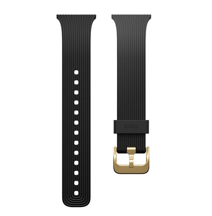 Fitbit Blaze Slim Band Black - náhradný tenký náramok