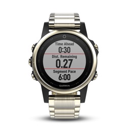 Garmin fenix 5s Sapphire Goldtone Metal