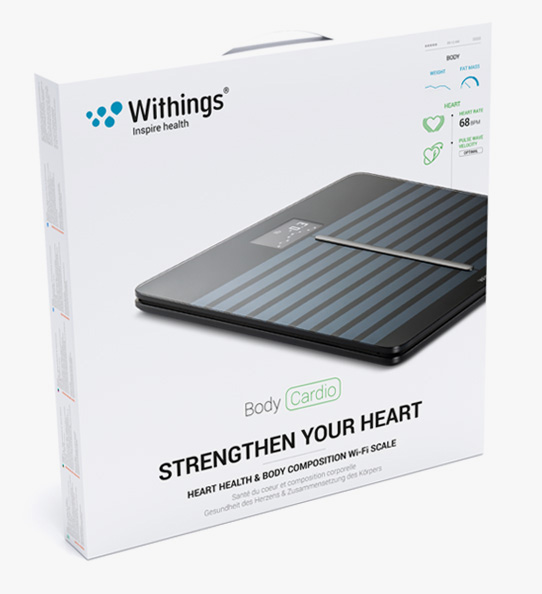 Withings Body Cardio Heart & Body Composition Wi-Fi scale black