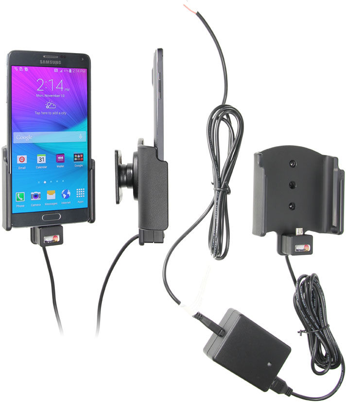 Aktívny držiak pre Samsung Galaxy Note 4 N910F s Molex kon.