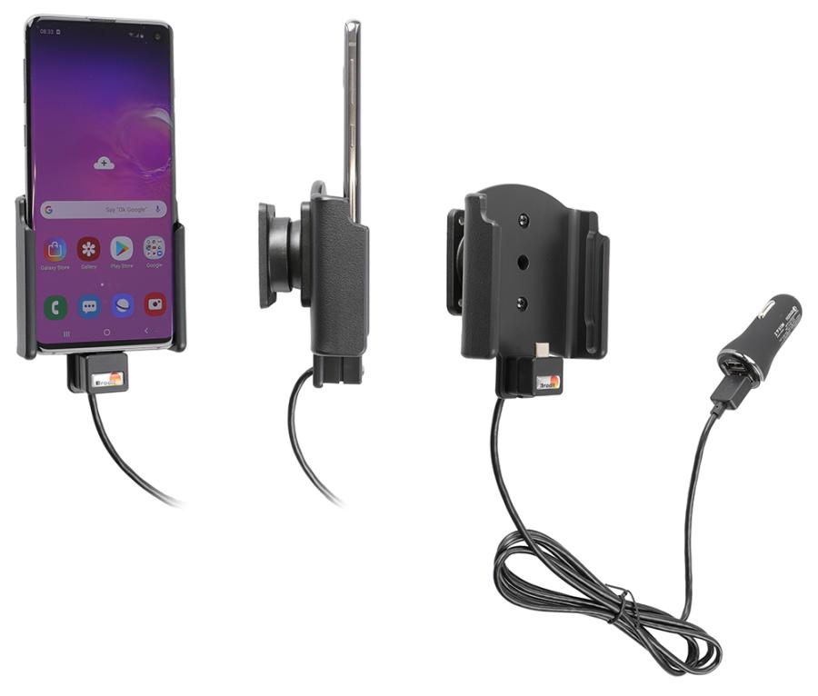 Aktívny držiak pre Samsung Galaxy S10 G973 USB+CL