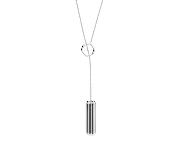 Fitbit Flex 2 Pendant Silver - prívesok strieborný