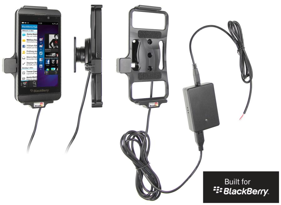 Aktívny držiak pre BlackBerry Z10 s Molex kon.