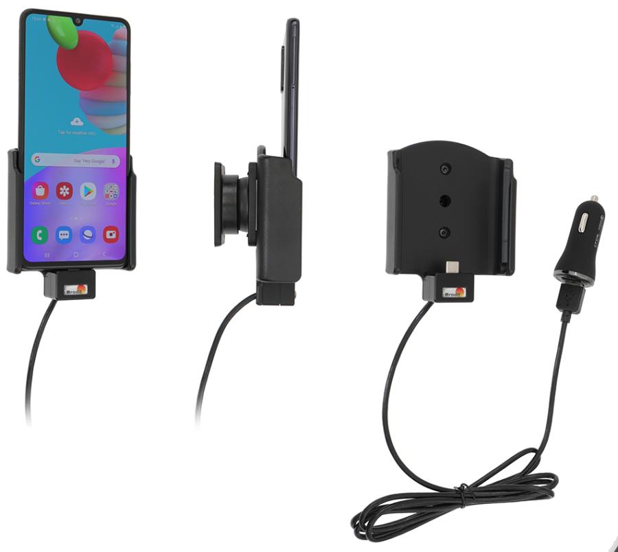 Aktívny držiak pre Samsung Galaxy A41 USB+CL