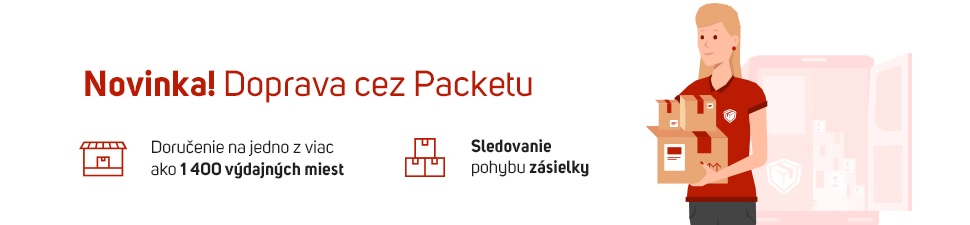 Doručenie na výdajné miesto Packety